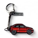 Opel Kadett Superboss Red - Die-Cast Enamel Keychain - Image 2