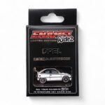 Opel Kadett Superboss White - Die-Cast Enamel Keychain
