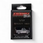 VW Caddy Mk1 Grey - Die-Cast Enamel Keychain