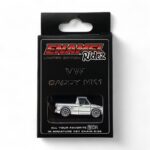 VW Caddy Mk1 White - Die-Cast Enamel Keychain