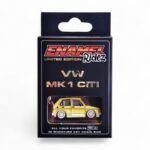 VW Mk1 Citi Yellow - Die-Cast Enamel Keychain