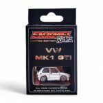 VW MK1 GTI White - Die-Cast Enamel Keychain