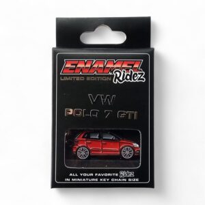 VW Polo 7 GTI - Die-Cast Enamel Keychain