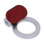 Universal Decorative JDM Design Adhesive Tow-Hook (Silver) - Image 2