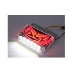 Tribal Eagle Eye LED Side Marker Lights for Trucks - 24v (Red)