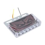 Tribal Eagle Eye LED Side Marker Lights for Trucks - 24v (Red) - Image 2