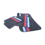 Sport Blue & Red Stripe Carpet Set for BMW E90 3 Series