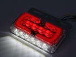 Waterproof LED Side Marker Lamps Suitable for Trucks - 24v (Red)