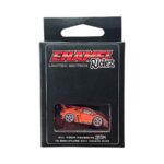 Lamborghini Huracan Widebody Orange - Die-Cast Enamel Keychain