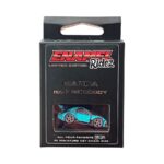Mazda RX-7 Widebody Blue - Die-Cast Enamel Keychain