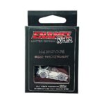 Nissan R32 Widebody White - Die-Cast Enamel Keychain
