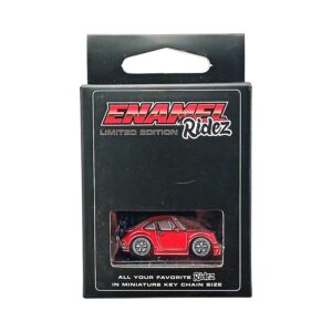 Porsche 911 RSR Red - Die-Cast Enamel Keychain