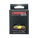 Porsche 911 RSR Yellow - Die-Cast Enamel Keychain