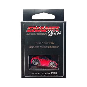 Toyota GT-86 Widebody Pink - Die-Cast Enamel Keychain