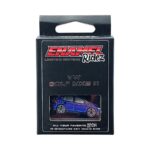 VW Golf MK8 R Blue - Die-Cast Enamel Keychain