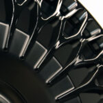 24" SKAR SKF-01 5/120 Satin Black Forged Alloy Wheels - Image 2