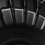 24" SKAR SKF-01 5/120 Satin Black Forged Alloy Wheels - Image 3