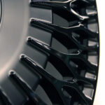 24" SKAR SKF-01 5/120 Satin Black Forged Alloy Wheels - Image 4