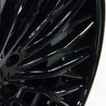 24" SKAR SKF-04 5/130 Gloss Black Forged Alloy Wheels - Image 2