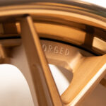 22" SKAR SKF-08 5/112 Bronze Forged Alloy Wheels - Image 2