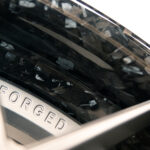 21" SKAR SKF-09 5/114 Gunmetal with Carbon Fibre Lip Forged Alloy Wheels - Image 2