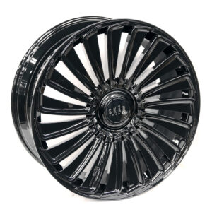 24" SKAR SKF-11 5/120 Gloss Black Forged Alloy Wheels