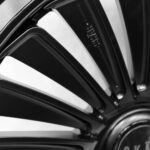 23" SKAR SKF-11 5/120 Matt Black Forged Alloy Wheels - Image 4