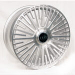 21" SKAR SKF-18 5/130 Machine Polished Silver Forged Alloy Wheels