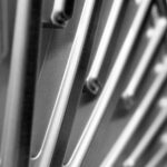 21" SKAR SKF-18 5/130 Machine Polished Silver Forged Alloy Wheels - Image 3