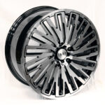 21 & 22" SKAR SKF-19 5/130 Machined Face Forged Alloy Wheels