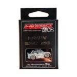 BMW E30 M3 Silver - Die-Cast Enamel Keychain