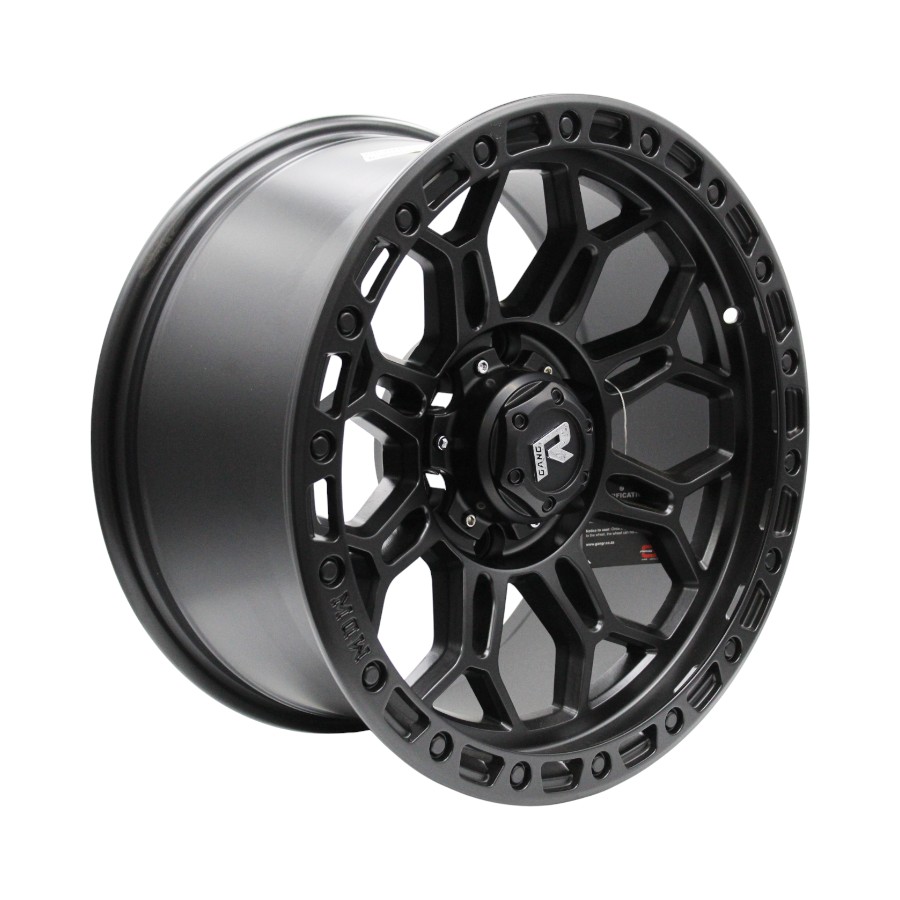X1712 ALPHA 17" GR X1712 ALPHA 6/139 Matt Black Alpha Alloy Wheels - Image 1