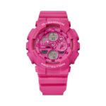 Casion G-Shock Analog Digital Womens Pink Resin Watch GMA-S140PP-4ADR