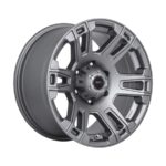 17" A-Line Dagger 6/139 Charcoal Grey Alloy Wheels