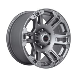 17" A-Line Dagger 6/139 Charcoal Grey Alloy Wheels