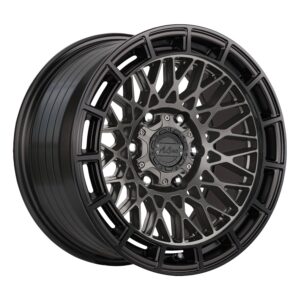 17" A-Line Delta 6/139 Titanium Black Lip Flow Forming Alloy Wheels