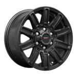 16" A-Line Tempo 5/160 Velvet Black Alloy Wheels