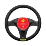 Momo Easy Black Micro Edition Steering Wheel Cover