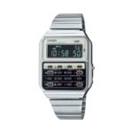 Casio Retro Red/White datbank Watch CA-500WE-7BDF