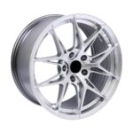 18" GT400 5/120 Hypersilver Alloy Wheels
