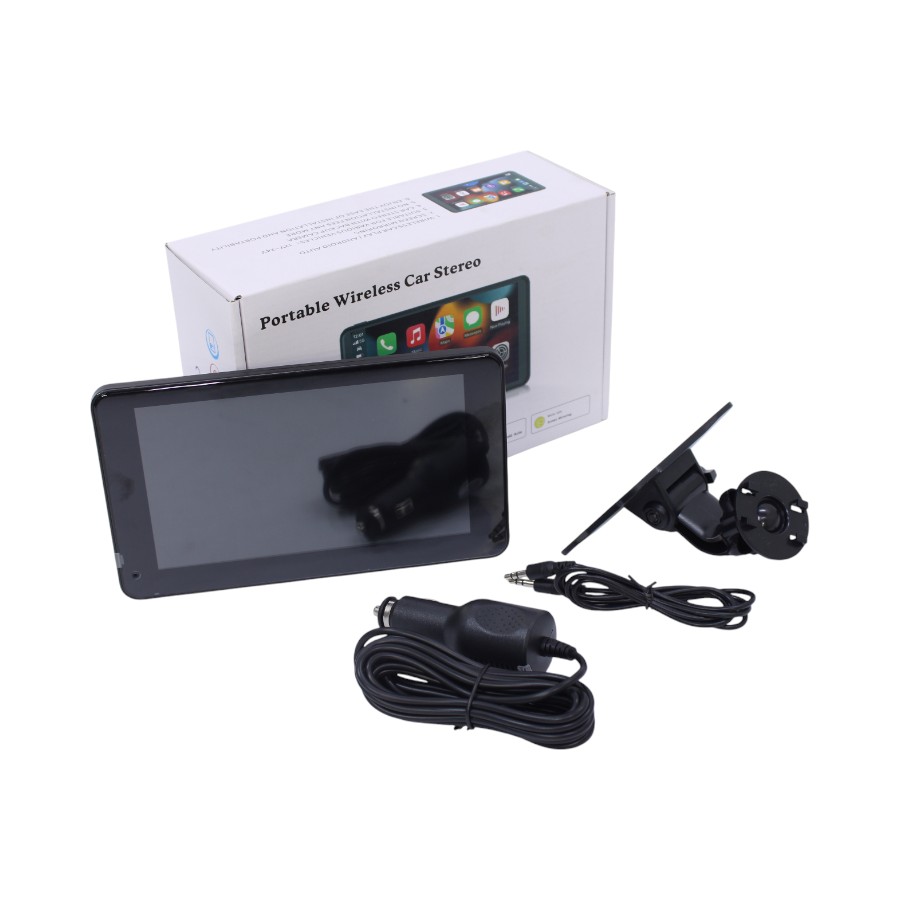 SJ-7 7-Inch Touch Screen Wireless CarPlay & Android Auto System with Screen Mirroring - Image 1