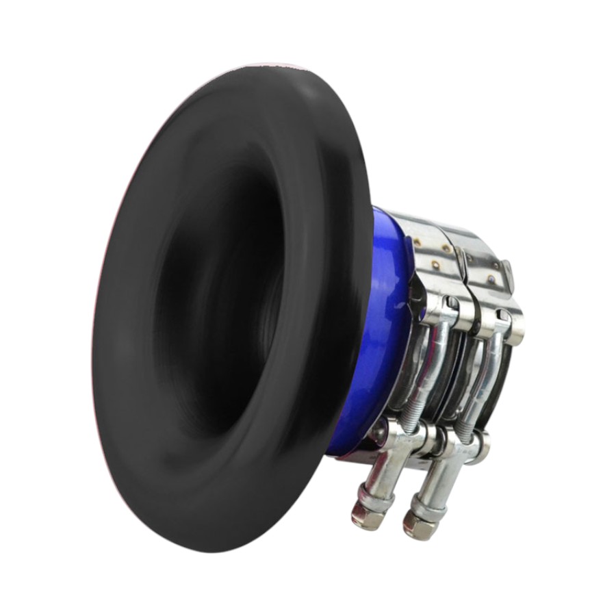 VS3 BLK Velocity Stack Turbon Inlet Horn Kit - 3inch (Black) - Image 1