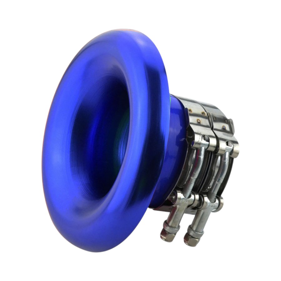 VS3 BLU Velocity Stack Turbon Inlet Horn Kit - 3inch (Blue) - Image 1