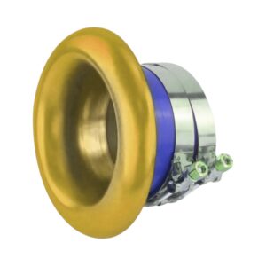 Velocity Stack Turbon Inlet Horn Kit - 3inch (Gold)