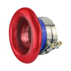 Velocity Stack Turbon Inlet Horn Kit - 3inch (Red)