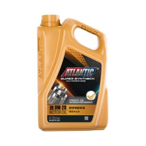 Atlantic Super Syntech 0W-20 Fully Synthetic Motor Oil – API SP ILSAC GF-6A / ACEA C3 (5 Litres)