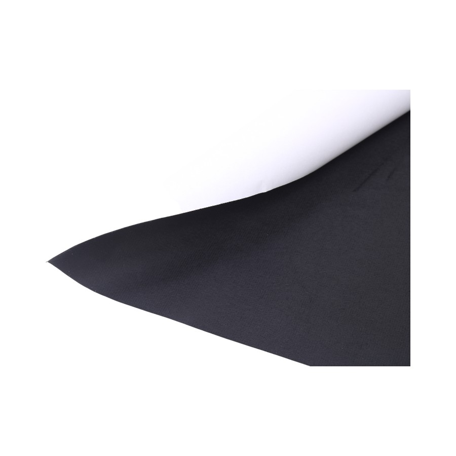 SU-43BK Self-Adhesive Suede Fabric – Black (43 × 200 cm) - Image 1