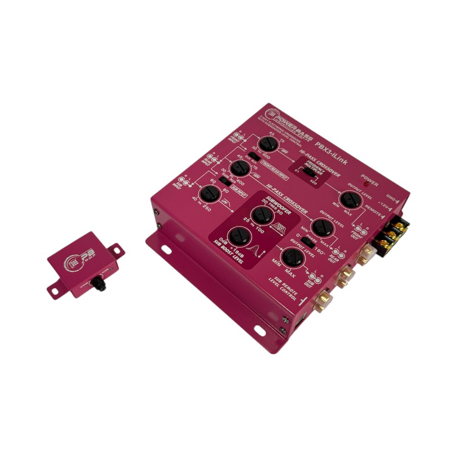 PB3XI ILINK Powerbass PBX3-iLink 3 Way Electronic Crossover - Image 1