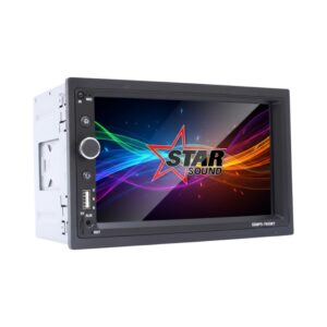 Starsound SSMP5-7655BT 7" Double Din Media Player with USB/Mirrorlink/Bluetooth