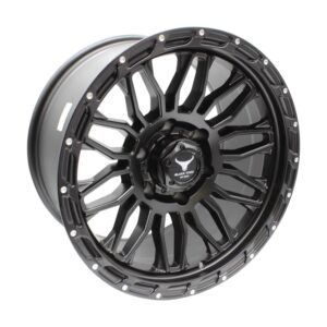 17" BT-400 6/139 Satin Black Alloy Wheels